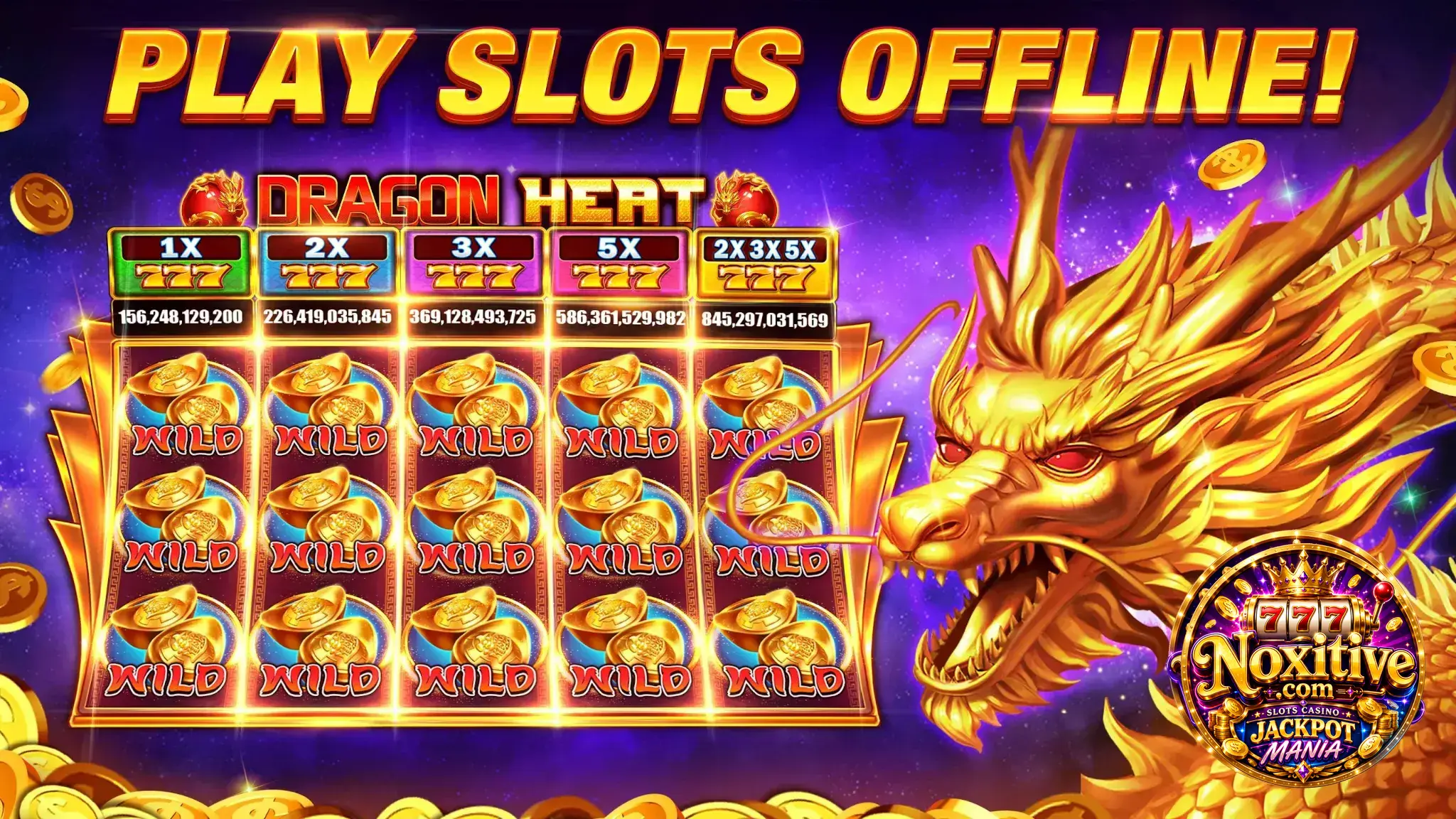Jackpot Mania screenshot — offline play